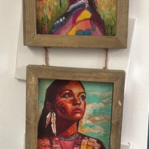 Indian Womens -A Set of Three Art Prints